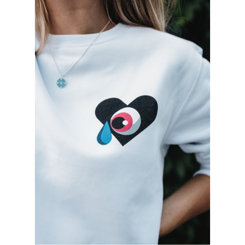 MIKINA / SLZA / SRDCE / UNISEX